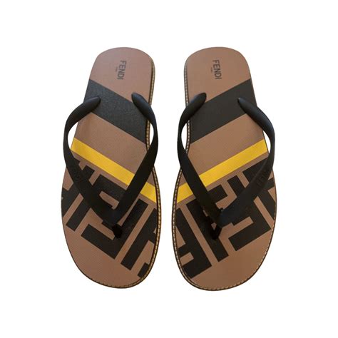 fendi flip flops mens|fendi clearance outlet.